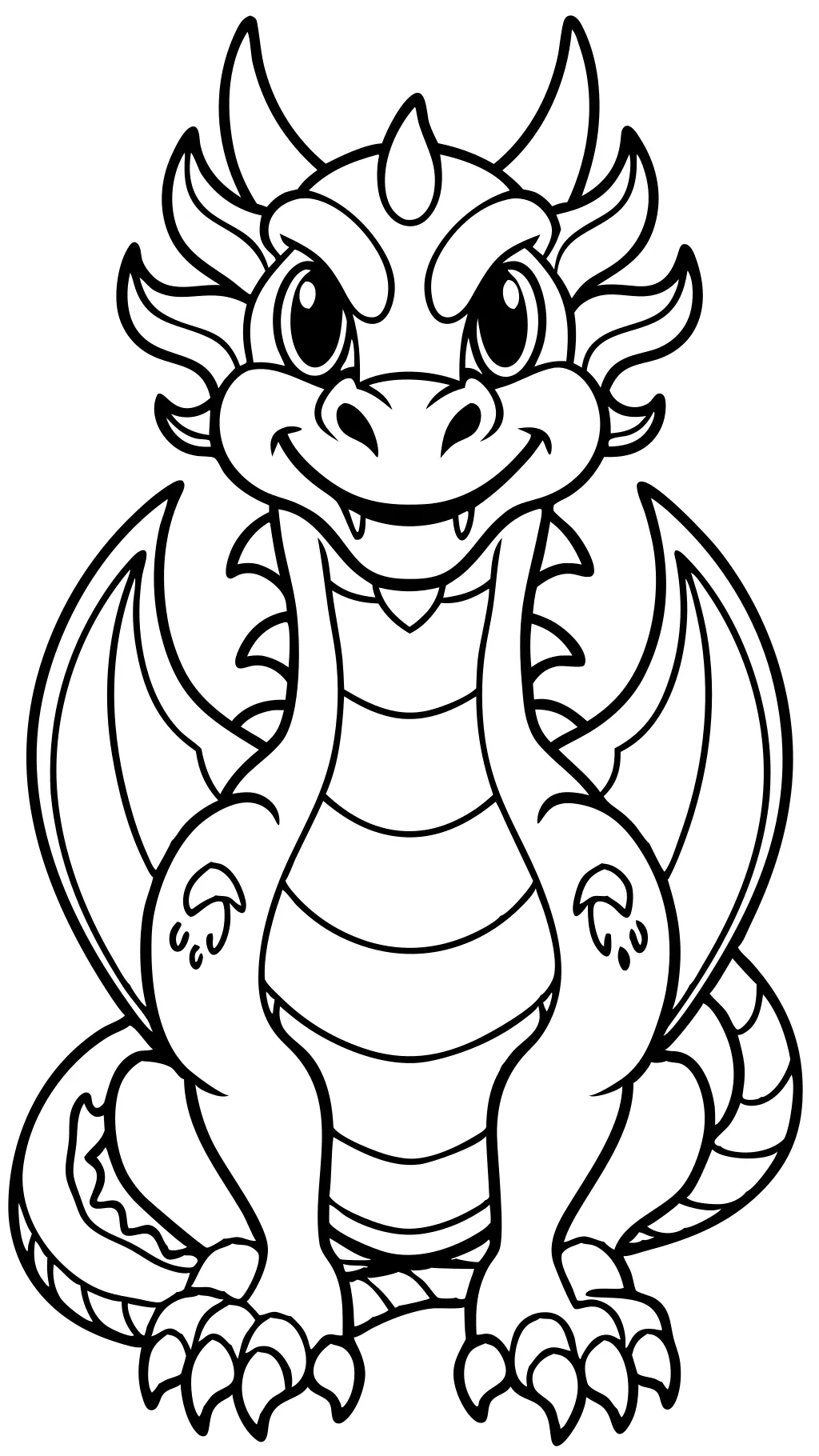 coloriages sans dragon